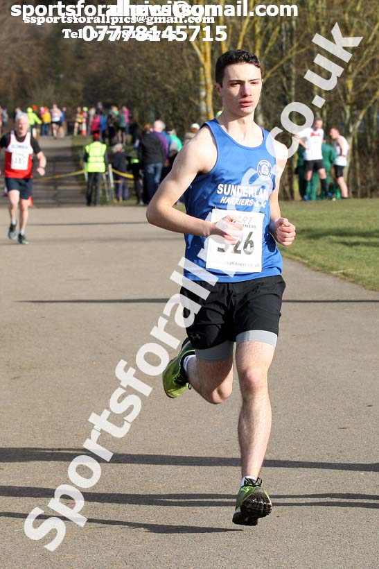 Senior mens 2018 Royal Signals NECAA Road Relays, Hetton. Photo: David T. Hewitson/Sports for All Pics